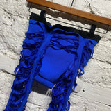 SINEAD O’DWYER BLUE TIGHTS