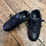 LOUIS VUITTON BLACK TRAINERS