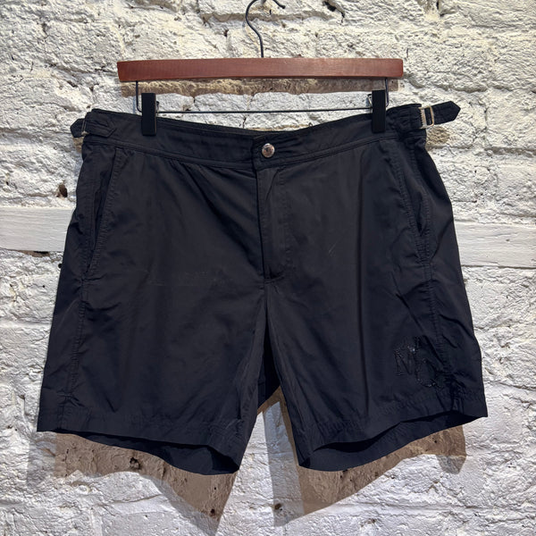 ALEXANDER MCQUEEN	BLACK SHORTS
