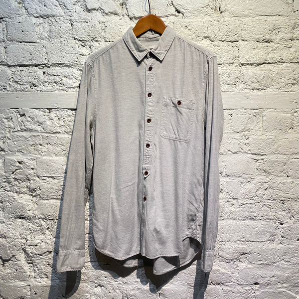 ACNE LIGHT HEATHER GREY L/S SHIRT