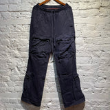 ENTIRE STUDIOS BLUE JERSEY CARGO TROUSERS