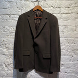 PRADA BROWN WOOL JACKET