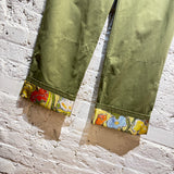 BURBERRY HIGHGROVE COLLECTION KHAKI TROUSERS