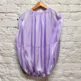TIBI PURPLE BALLOON TOP