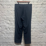 ISSEY MIYAKE 
BLUE COTTON/SILK TROUSERS