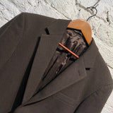 PRADA BROWN WOOL JACKET