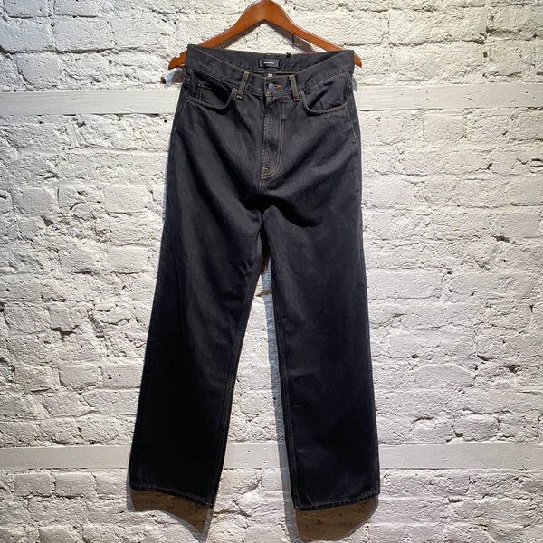 WARDROBE NYC BLACK LOW RISE JEANS