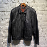 BALMAIN
VINTAGE BLACK LEATHER JACKET