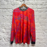 ARIES X UMBRO
RED FOOTBALL TOP L/S