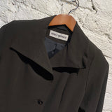 ISSEY MIYAKE DARK BROWN JACKET