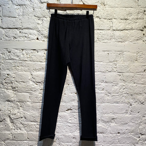 JUNYA WATANABE COMME DES GARÇONS BLACK STRETCH TROUSERS