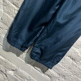 KATHARINE HAMNETT “LUCIA” BLUE SILK TROUSERS