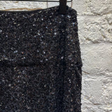 NORMA KAMALI BLACK
SEQUIN PANTS