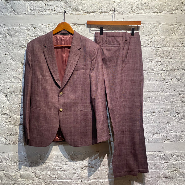 PAUL SMITH LAVENDER CHECK SUIT