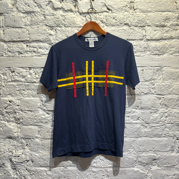 COMME DES GARCONS SHIRT
NAVY T SHIRT