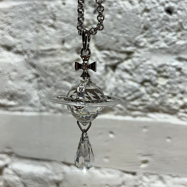 VIVIENNE WESTWOOD CRYSTAL ORB PENDANT