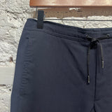 SANDRO 
NAVY FINE WOOL TROUSERS