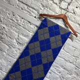 DAMSON MADDER	DIAMOND CHECK SCARF