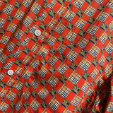 BURBERRY RED CHECKED SHIRT
