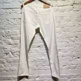 ALEXANDER MCQUEEN WHITE JEANS