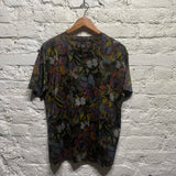 VALENTINO BUTTERFLY PRINT T-SHIRT