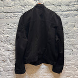 BALENCIAGA BLACK OVERSIZE DENIM JACKET