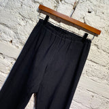 JUNYA WATANABE COMME DES GARÇONS BLACK STRETCH TROUSERS