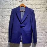 ALEXANDER MCQUEEN BLUE SUIT
