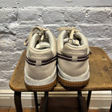 Nike X Jacquemus 
cream/brown trainers