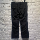 JUNYA WATANABE/CDG BLACK NYLON CARGOS