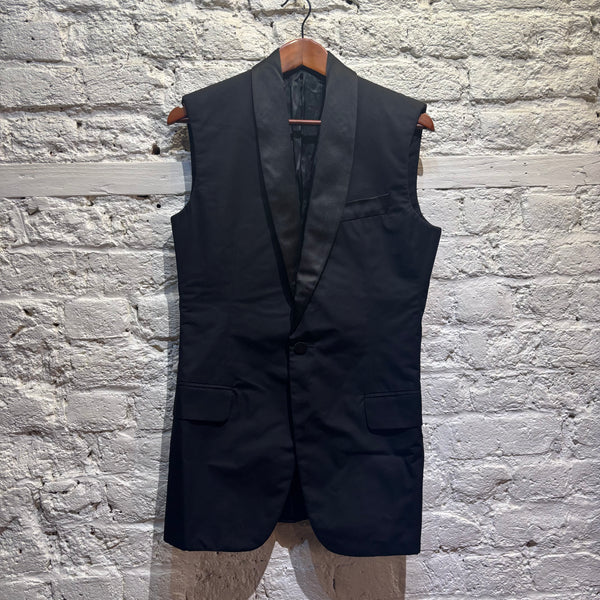 ALEXANDER MCQUEEN	BLACK SLEEVELESS DJ