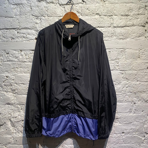 MARNI BLACK/BLUE WINDBREAKER