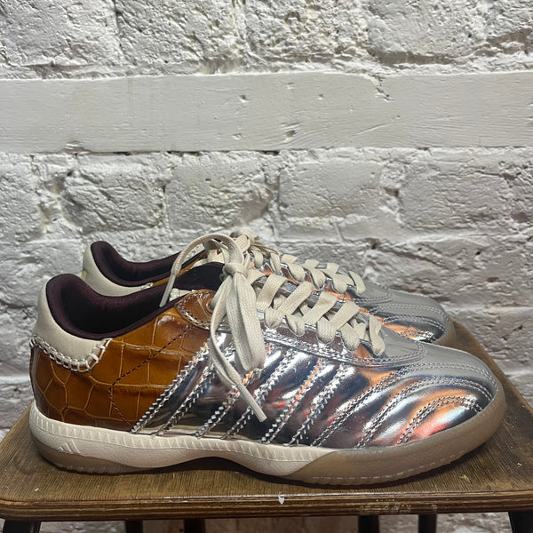 WALES BONNER X ADIDAS 
SILVER SAMBAS 
SIZE 6UK
