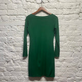 VERSACE JEANS COUTURE 
GREEN DRESS