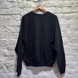 VERSACE 	L'HOMME BLACK JERSEY SWEATER