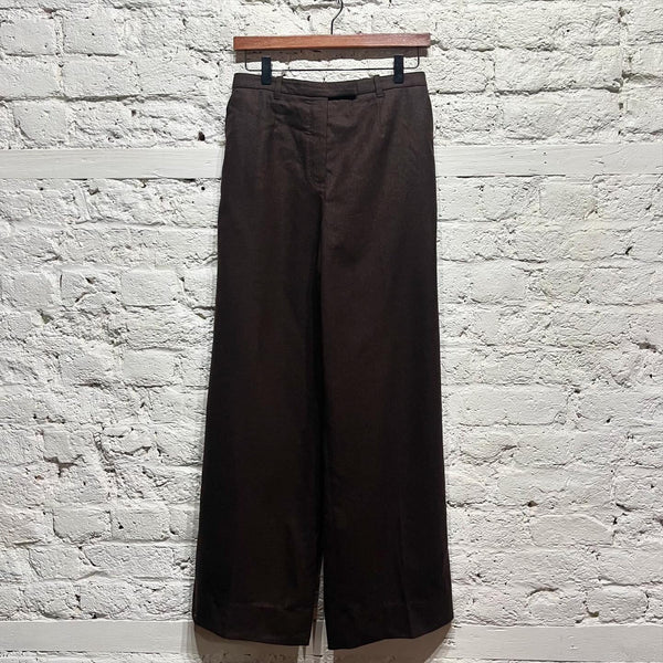 HERMES
VINTAGE BROWN WOOL TROUSERS
SIZE FR40