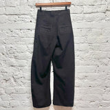 EFTYCHIA
DARK BROWN WOOL TROUSERS