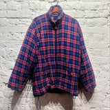 BALENCIAGA PLAID TARTAN JACKET