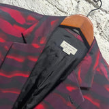 DRIES VAN NOTEN
RED LEN LYE EDITION GRAPHIC BLAZER