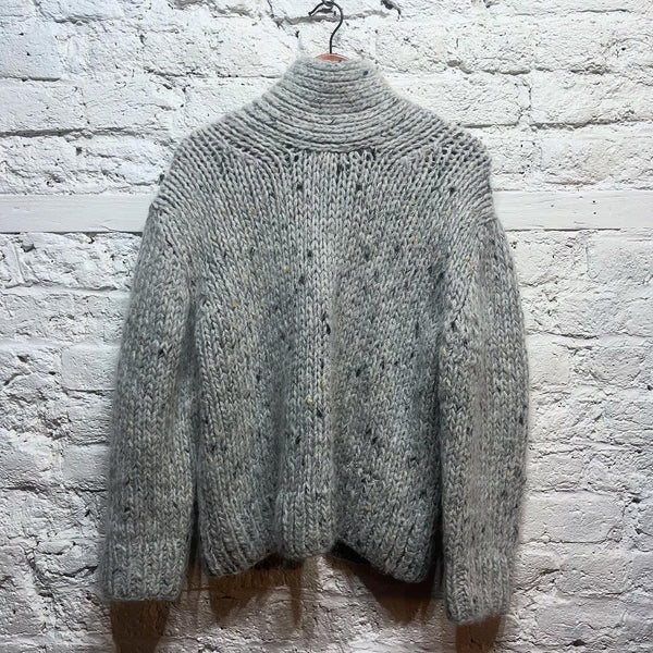 GANNI
HEAVY WOOL KNIT WITH OPEN BACK