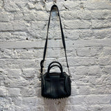 ALEXANDER WANG
ROCCO STUDDED LEATHER BAG GREEN
