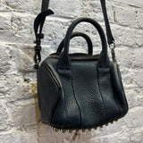 ALEXANDER WANG
ROCCO STUDDED LEATHER BAG GREEN