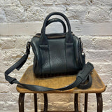ALEXANDER WANG
ROCCO STUDDED LEATHER BAG GREEN