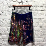 LIBERTINE SEQUIN JOGGER SHORTS