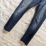 YVES SAINT LAURENT
STONE WASH DENIM JEANS