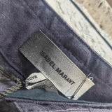 ISABEL MARANT
BLUE COTTON SHORTS