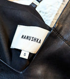 NANUSHKA
BLACK LEATHER DRESS