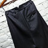 VIVIENNE WESTWOOD
RED LABEL BLACK HIGH WAISTED TROUSERS