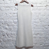 PRADA
OFF WHITE KNITTED SHORT DRESS