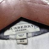 BURBERRY
CHECKED SILK WRAP AROUND DRESS